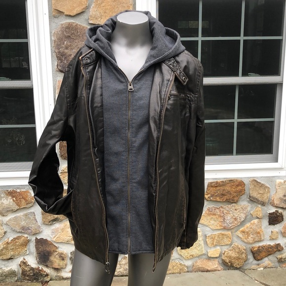 Levi’s Faux Leather Jacket Size Large